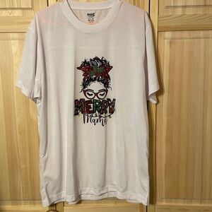 T6. Christmas T-shirt xl
